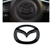 DADYM 1 Psc Capot de Voiture Logo pour Mazda 3 6 CX-3 CX-5 CX-9,4.5cm X 5.7cm Emblèmes pour Auto Remplacer l'emblème du Logo pour Volant/Capot Avant et Arrière et Logo du Coffre,Clé de Télécommande