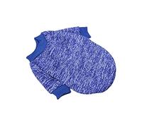 1 pull d'hiver pour chien - Tenue douce pour chien - Sweat pour petit chien - Cintre (bleu foncé, taille S)