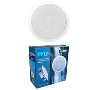 1 Pyle PWRC62 Diffuseur Dual Canal Étanche 165 mm 300 Watts Max Plafond