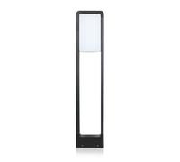1 pz 10W LED Bollard Lamp Samsung Chip Black Body IP65 6400K