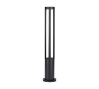 1 pz 10W LED Wall Light Black Body 80cm Height CREE Chip 5000K