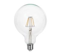 1 pz 12.5W G125 LED Filament Bulb Clear Cover with 3000K E27