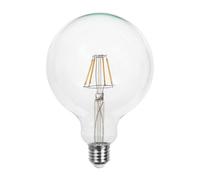 1 pz 12W G125 LED Filament Bulb Clear Cover with 6500K E27
