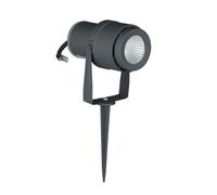 1 pz 12W LED Garden Spike Lamp Grey Body 4000K