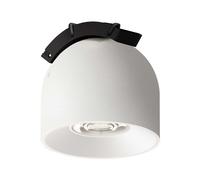 1 pz 12W LED Magnetic Fabric Tracklight 38`D 3000K Sandy White Body 3YRS Warrant