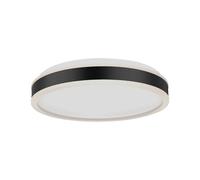 1 pz 18W LED Designer Light Round Black Finish 4000K Dimmable