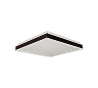 1 pz 18W LED Designer Light Square Black Finish 4000K Dimmable