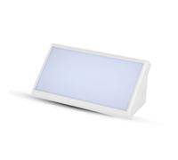 1 pz 20W LED Landscape Outdoor Soft Light Large 3000K White Body IP65