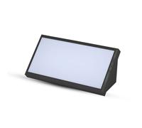 1 pz 20W LED Landscape Outdoor Soft Light Large 6500K Black Body IP65