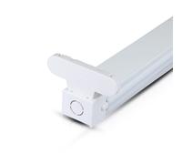 V-TAC VT-15021 Plafonnier en aluminium nu pour 2 tubes LED T8 G13 de 150CM
