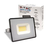 1 pz 30W LED Floodlight SMD E-Series G2 Black Body 4000K