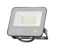 1 pz 30W LED Floodlight SMD SAMSUNG CHIP 1m Wire Black Body White Frosted Glass