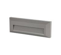 1 pz 3W LED Step Light Grey Body Round Рectangular 3000K