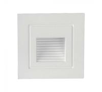 1 pz 3W LED Step Light White Body 3000K
