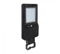 1 pz 40W LED Solar Street Light Black Body 6000K 120 lm/W
