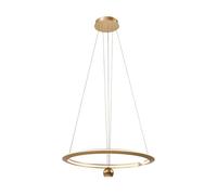 1 pz 45W Circular Pendant LED Chandelier with Modern and Elegant Adjustable Desi
