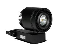 1 pz 45W LED COB CRI>95 Track Light Black Body 5000K
