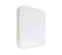 1 pz 48W LED Dome Light SAMSUNG Chip 4000K Square White Frame IP44