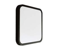 1 pz 48W LED Dome Light Square Black Frame 6400K IP44
