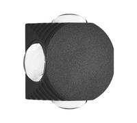 1 pz 4W LED COB Downlight 3000K Black Body