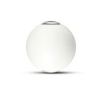 1 pz 4W LED Wall Light White Body Round IP65 3000K