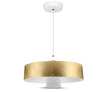 1 pz 7W LED Pendant Light (Acrylic) Gold Lamp Shade 3400190mm 4000K