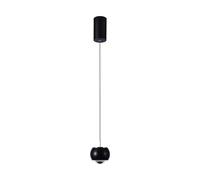 1 pz 9W LED Designer Hanging Lamp (1010100CM) Black 3000K