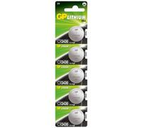 1 pz Batteria al Litio a Bottone 3V CR2430 (Blister 5 Pezzi)