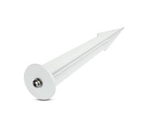 1 pz Floodlight Spike White D60 H265