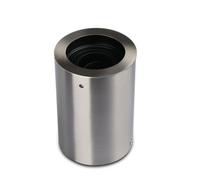 1 pz GU10 Fitting Surface Round Satin Nickle