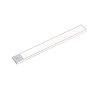 1 pz Lampada LED da armadio ricaricabile Micro-USB 2,2.5W Sensore PIR Colore arg