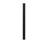 1 pz Lampada LED Da Muro 17W Colore Nero 4000K IP65