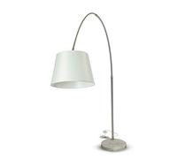 1 pz LED Floor Lamp E27 Ivory Lamp Shade