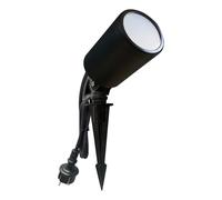 1 pz LED Spike 7W RGB Black Body IP65
