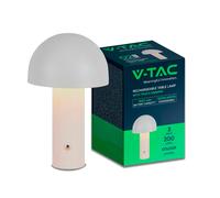 1 pz LED Table Lamp 1800mAH Battery 150250 3IN1 White Body