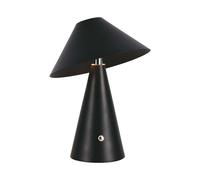 1 pz LED Table Lamp 1800mAH Battery 180240 3in1 Black Body