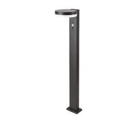 1 pz Piantana Solare LED da Giardino con Sensore PIR 5.5W Corpo Nero 155299155