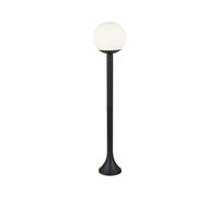 1 pz Stand Lamp 1E27 Matt Black Opal Plastic C Ball