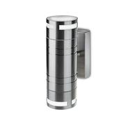1 pz Wall Glass Fitting GU10 Steel Body 2 Way IP44