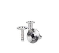 1 raccord à Vide KF 6 mm, 8 mm, 9 mm, 10 mm, 13 mm, 14 mm, 16 mm, 20 mm, 25 mm, 40 mm, 50 mm, raccord cannelé KF16 KF25 KF40 KF50, raccord de Tuyau à Vide KF en Acier Inoxydable 304(KF25-25mm)