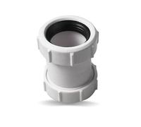 1 raccord de tuyau d'évacuation de 40 mm pour baignoire, évier, bac de douche, lave-vaisselle