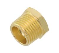 1 raccord de tuyau en laiton avec raccords filetés 1/8NPT, 1/4NPT, 3/8NPT, 1/2NPT et 3/4NPT (1/2NPT-1/4NPT)