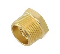 1 raccord de tuyau en laiton avec raccords filetés 1/8NPT, 1/4NPT, 3/8NPT, 1/2NPT et 3/4NPT (3/4NPT-1/2NPT)