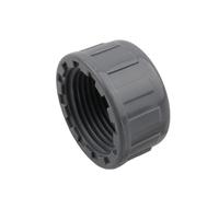 1 raccord fileté femelle en PVC, 1/2", 3/4", 1 pouce, adaptateur for tuyau d'eau de 20, 25, 32, 40, 50 et 63 mm(Grey,25mm)