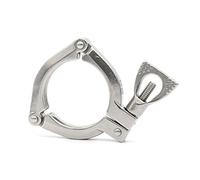 1 raccord Tri Clamp Clover robuste en acier inoxydable 304 avec joint en silicone for usage domestique et industriel(3.5inx106)