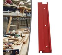 1 rail à onglet TSlot en alliage d'aluminium de type 45 pour table de routeur et scie à ruban, permet un assemblage efficace du gabarit coulissant et une fixation de la planche à plumes (300 mm)