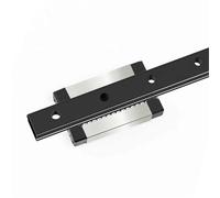 1 rail de guidage linéaire miniature MGN7 noir de 100 mm à 400 mm avec 1 curseur MGN(MGN7 C,Only 1pc Block)