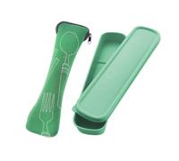 1 range-couverts, 1 poche à couverts, porte-couverts de voyage, porte-couverts portable, outils de rangement