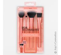 1 REAL TECHNIQUES Sans défaut Ensemble De Base+Brosse Tasse "RT-1533" De la joie