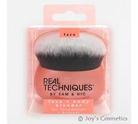 1 REAL TECHNIQUES visage + corps Mélangeur Brosse De Fond De Teint "RT-4709cm